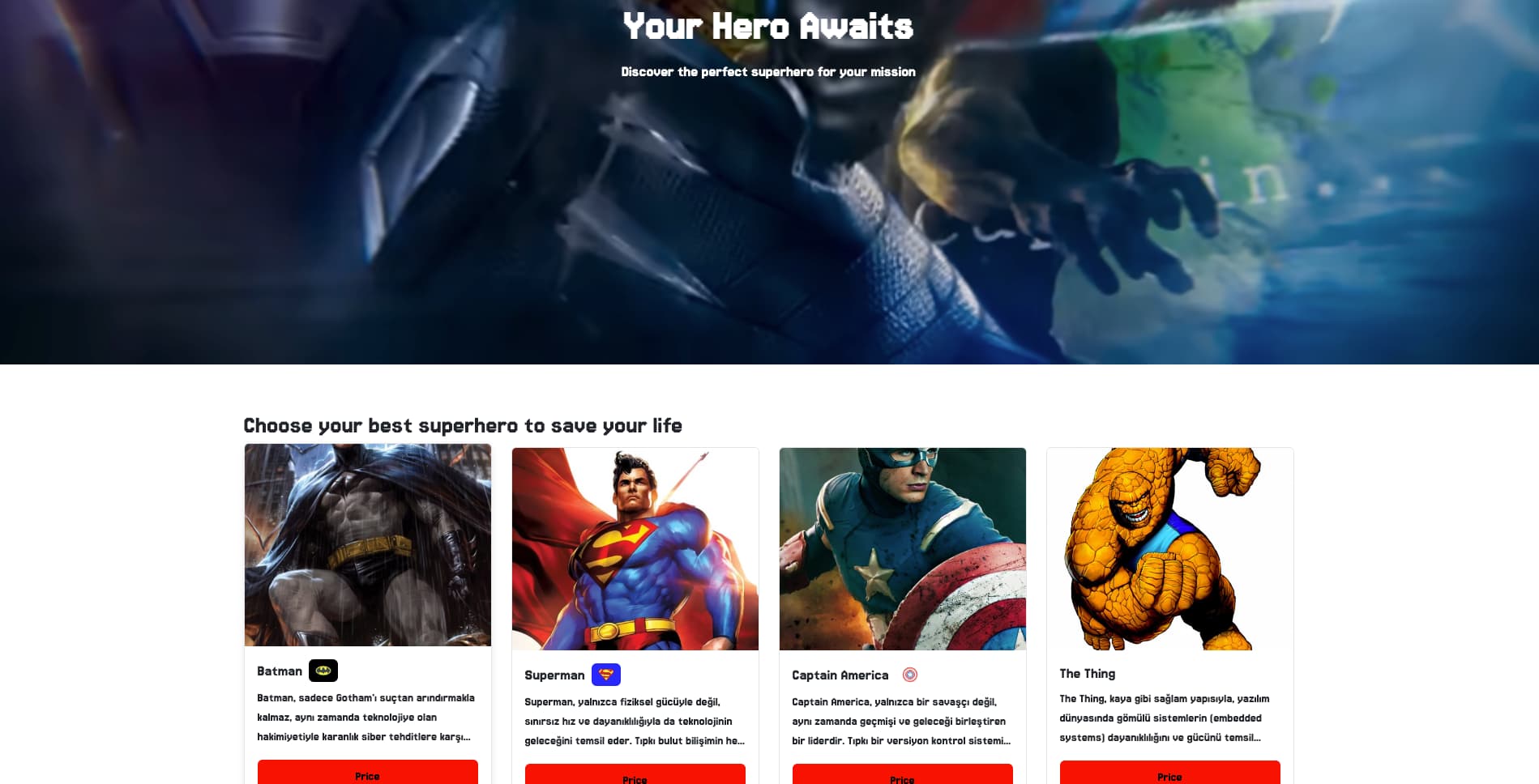 Midterm Project for Turkcell GYGY Frontend Bootcamp